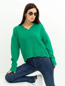 Светри та кардигани ISSA Plus модель WN20-392_green Фото