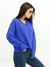 Светри та кардигани ISSA Plus модель WN20-392_blue Фото