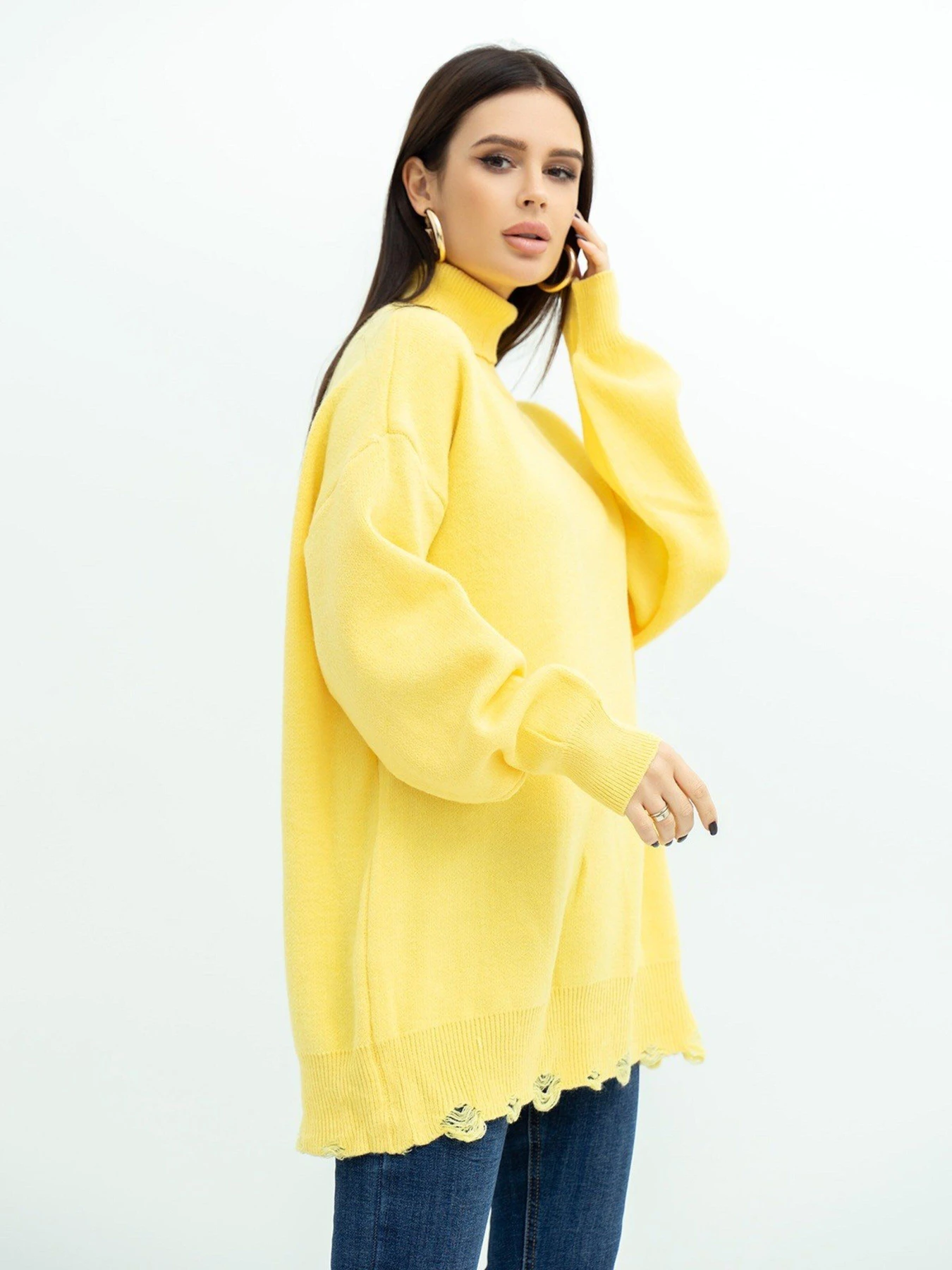 Светри та кардигани ISSA Plus модель WN20-394_yellow Фото