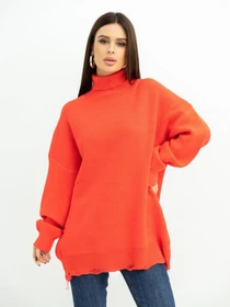 Светри та кардигани ISSA Plus модель WN20-394_orange Фото