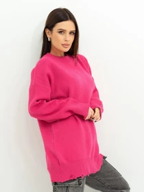 Светри та кардигани ISSA Plus модель WN20-395_raspberry Фото