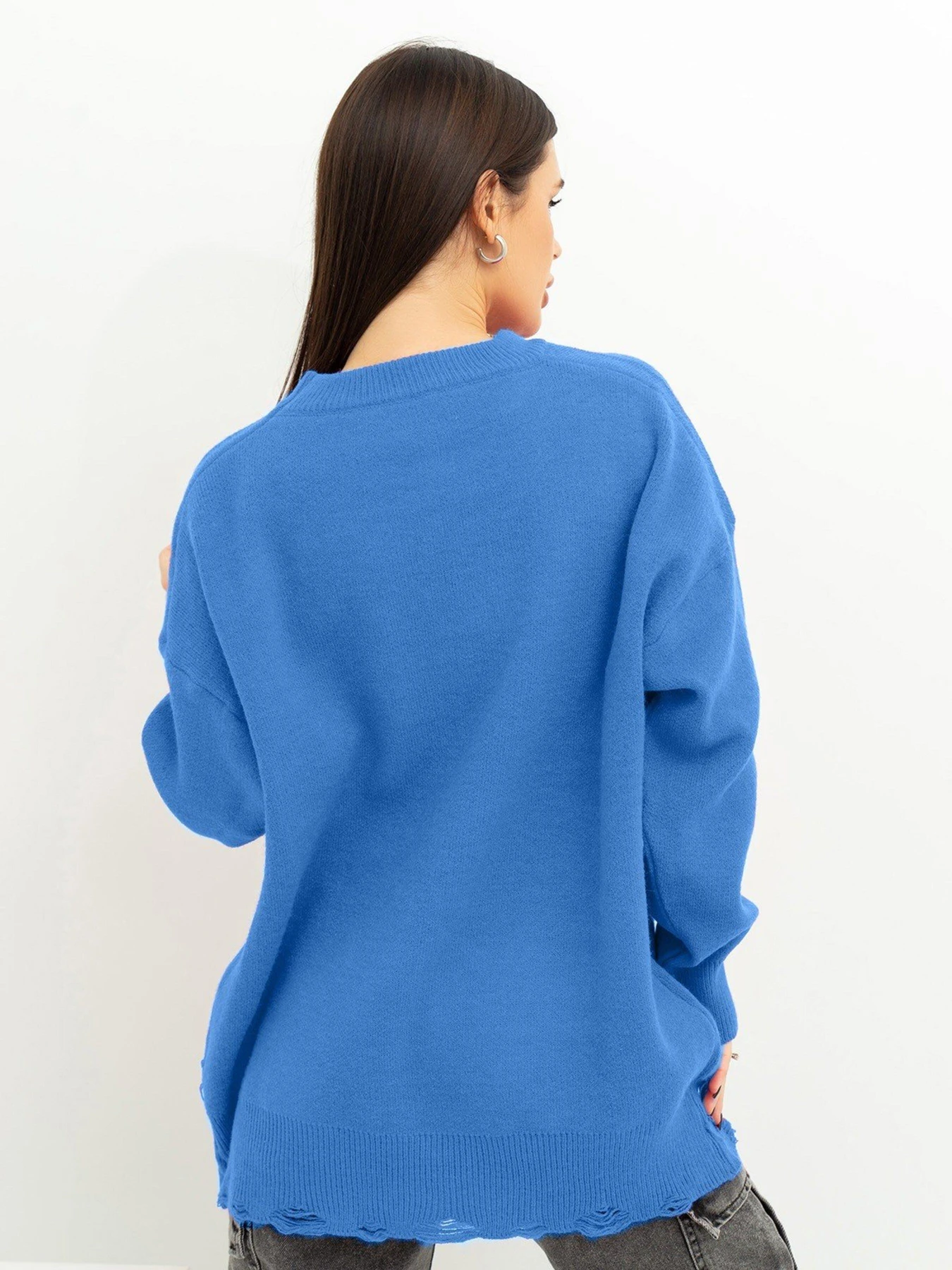 Светри та кардигани ISSA Plus модель WN20-395_blue Фото