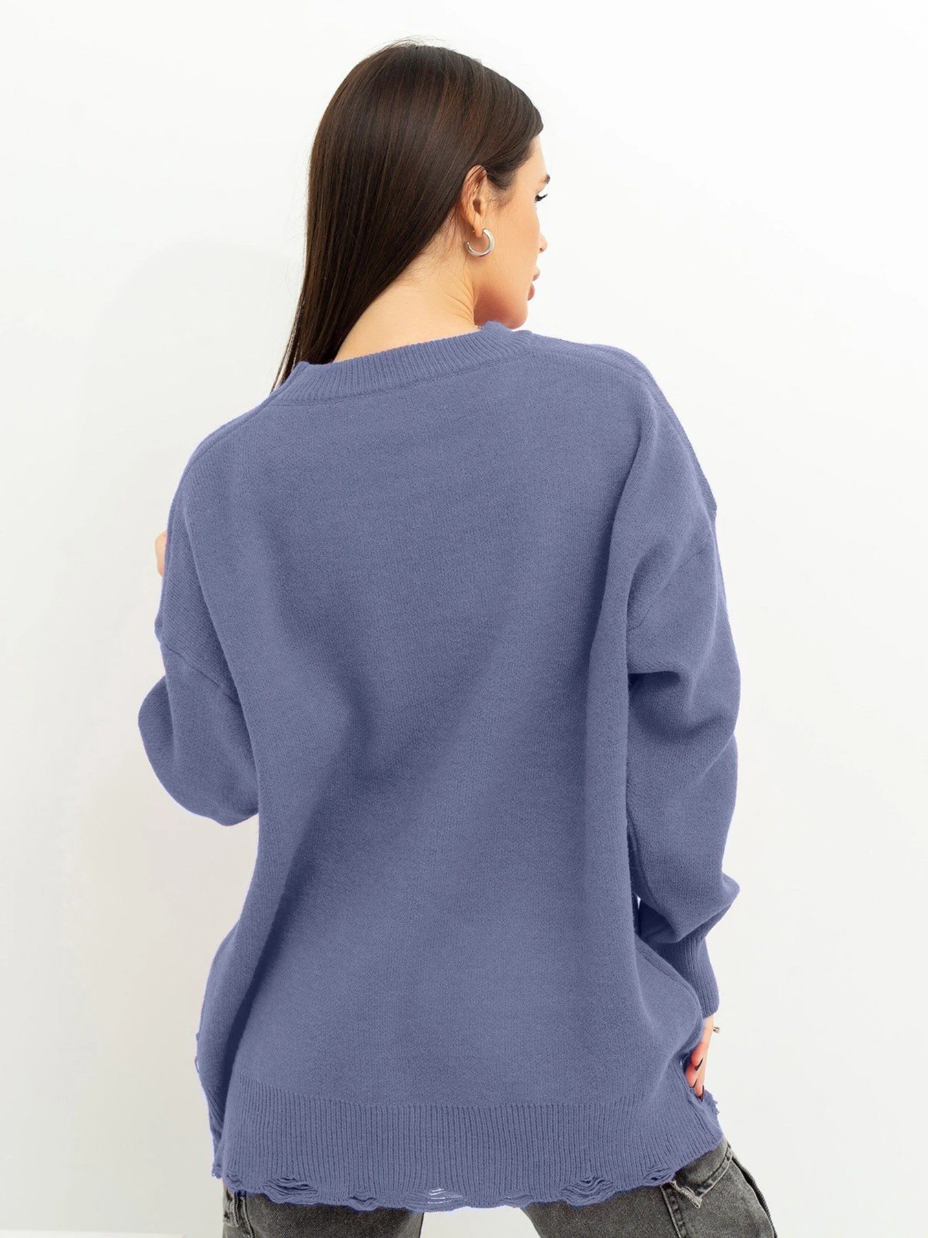 Светри та кардигани ISSA Plus модель WN20-395_lilac Светри та кардигани ISSA Plus модель WN20-395_lilac Фото