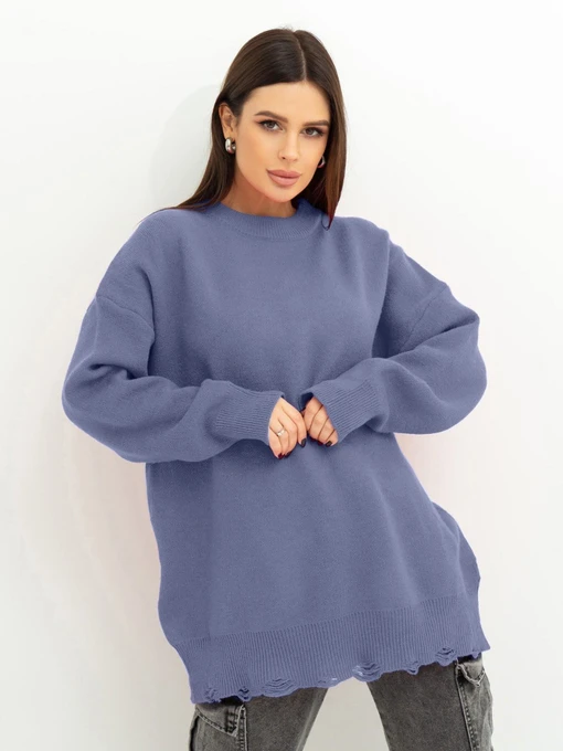 Свитры и кардиганы ISSA Plus модель WN20-395_lilac Фото