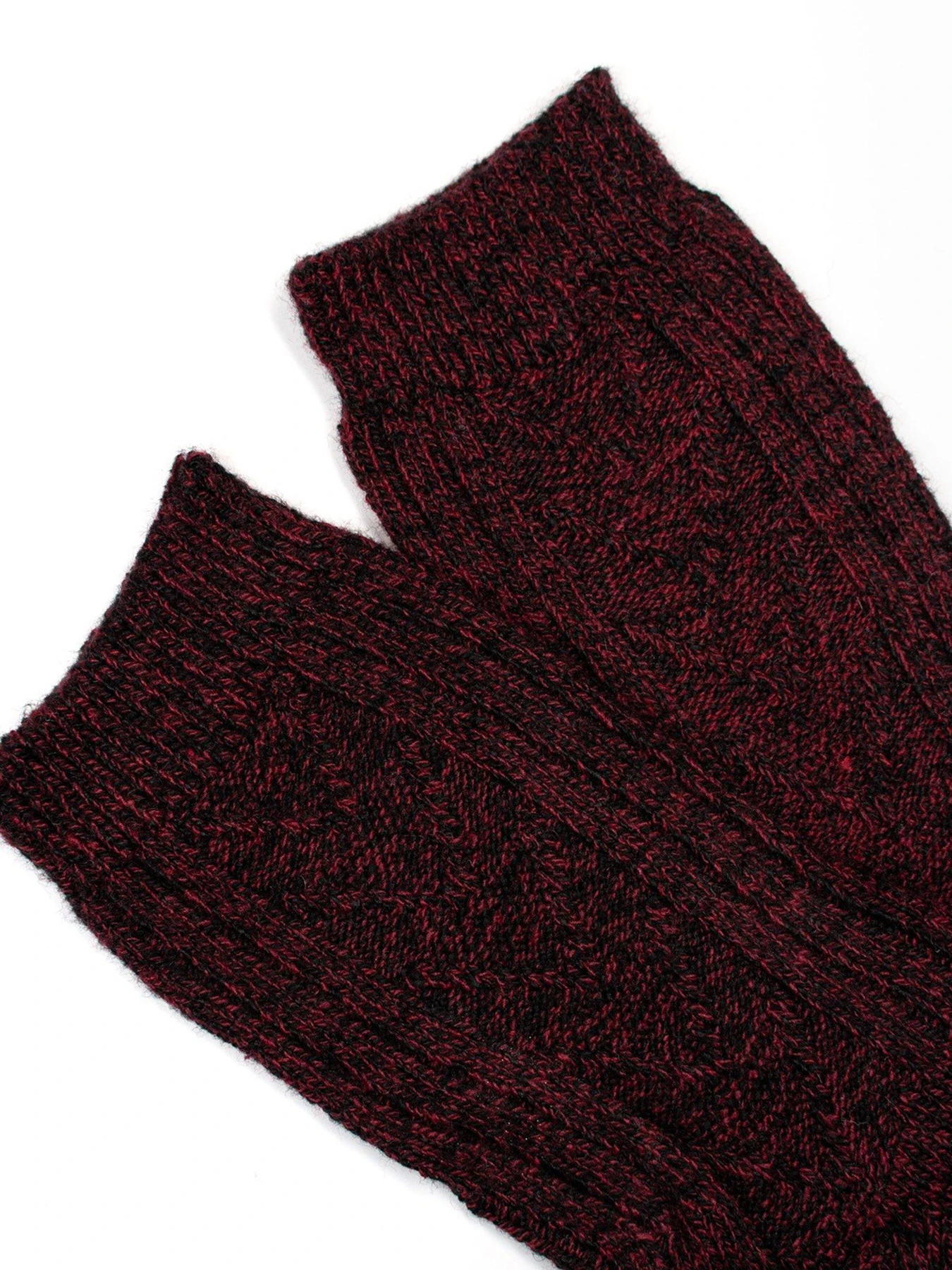 Носки и гольфы ISSA Plus модель NS-177_burgundy Фото