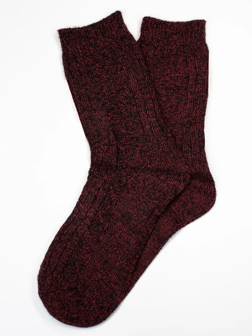 Шкарпетки та гольфи ISSA Plus модель NS-177_burgundy Фото