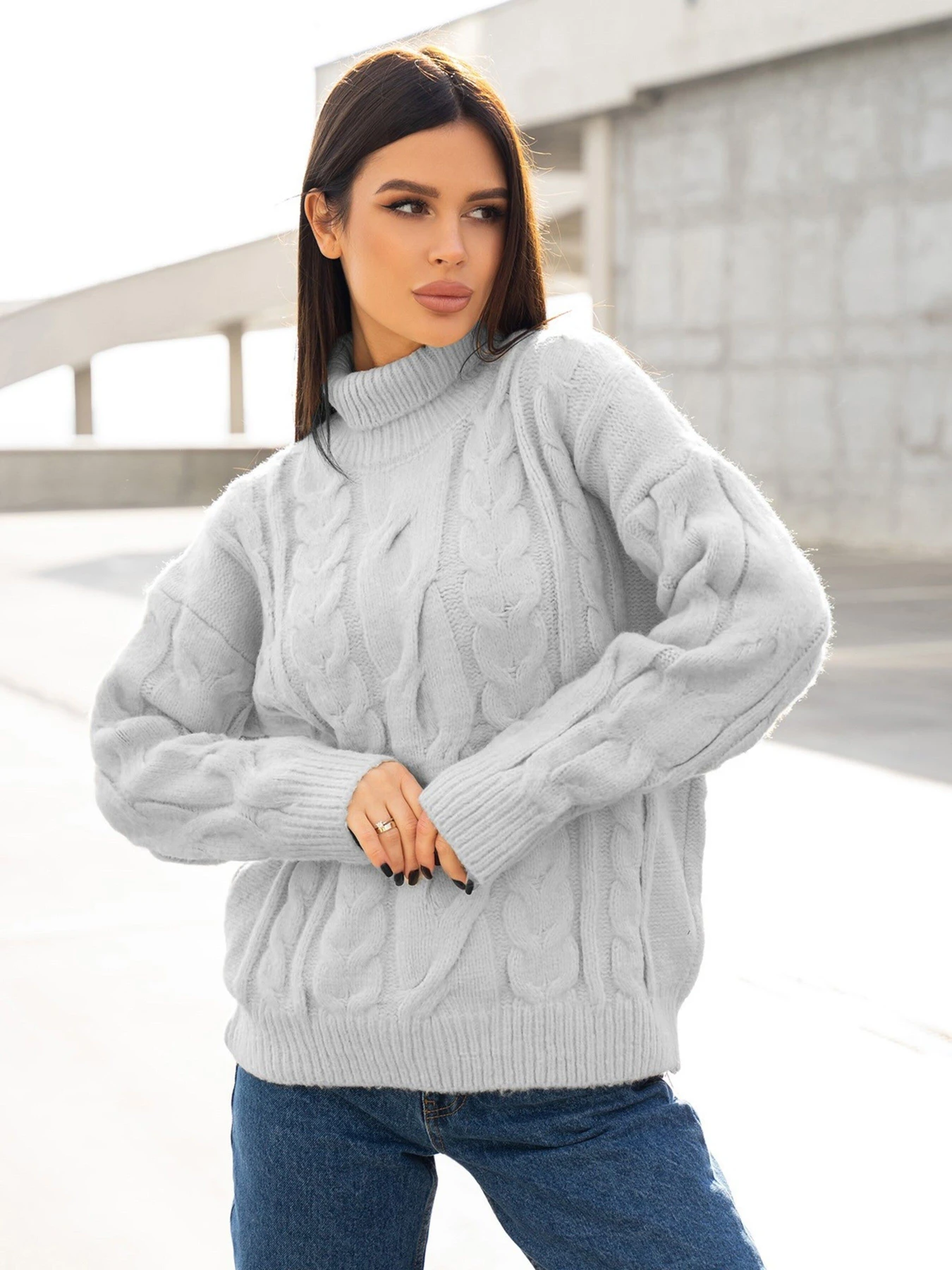 Светри та кардигани ISSA Plus модель WN20-378_grey Фото