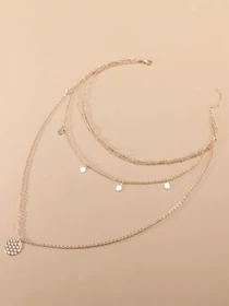 Цепочки ISSA Plus модель AK-139_gold Фото