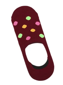 Носки и гольфы ISSA Plus модель NS-97_burgundy Фото