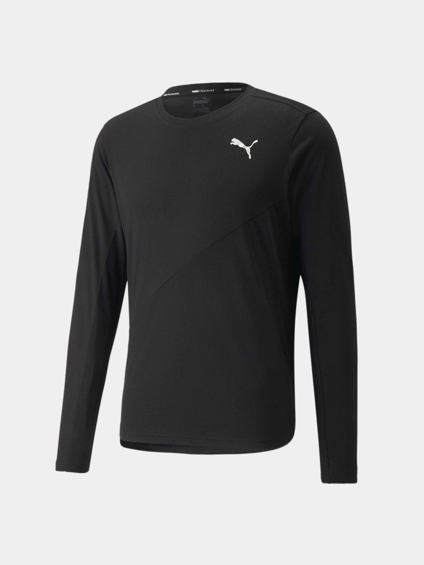 Футболки и поло PUMA Train Logo Ls Tee модель 521538 Футболки и поло PUMA Train Logo Ls Tee модель 521538 Фото