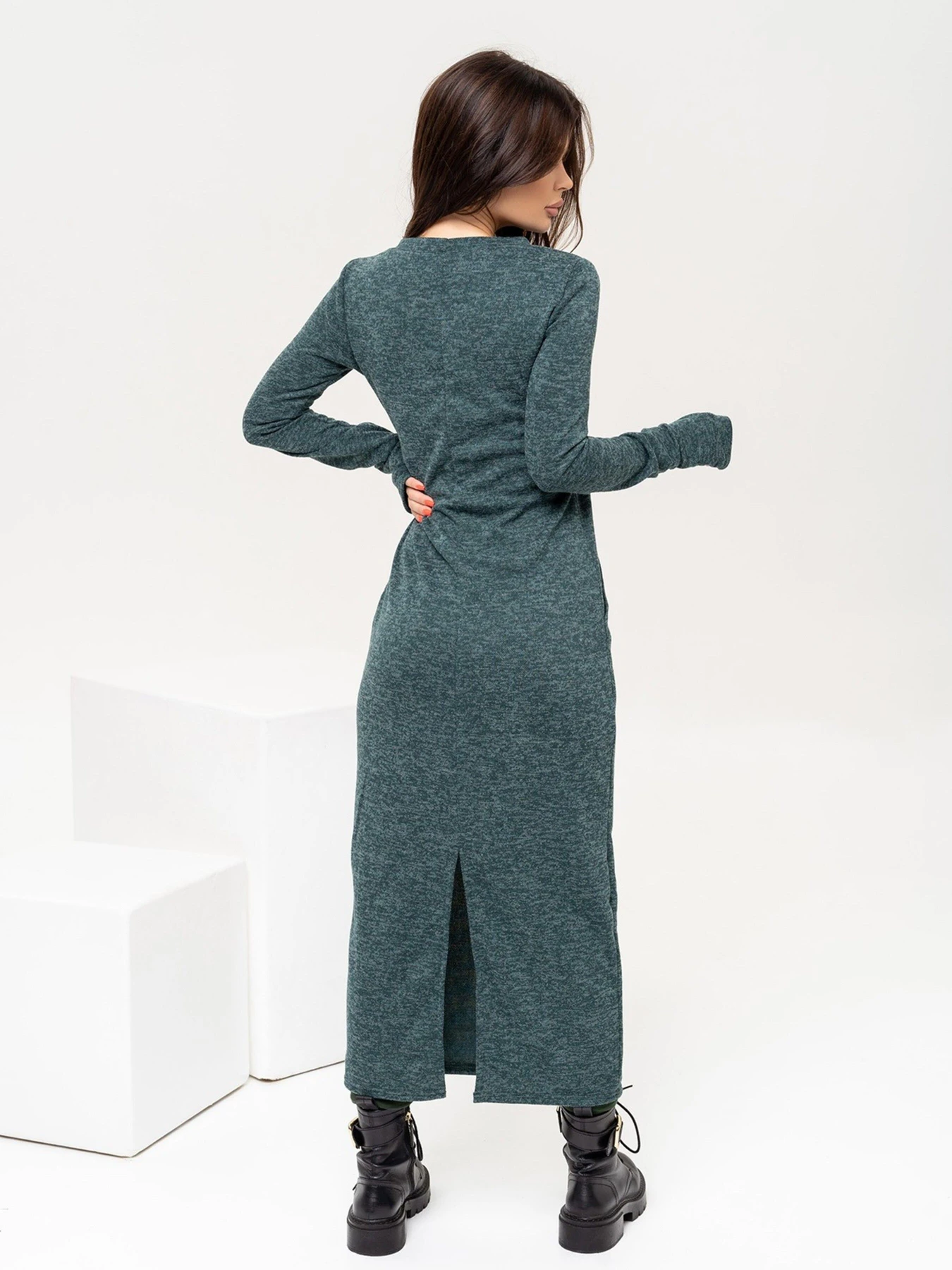 Платья ISSA Plus модель 12105_green Платья ISSA Plus модель 12105_green Фото