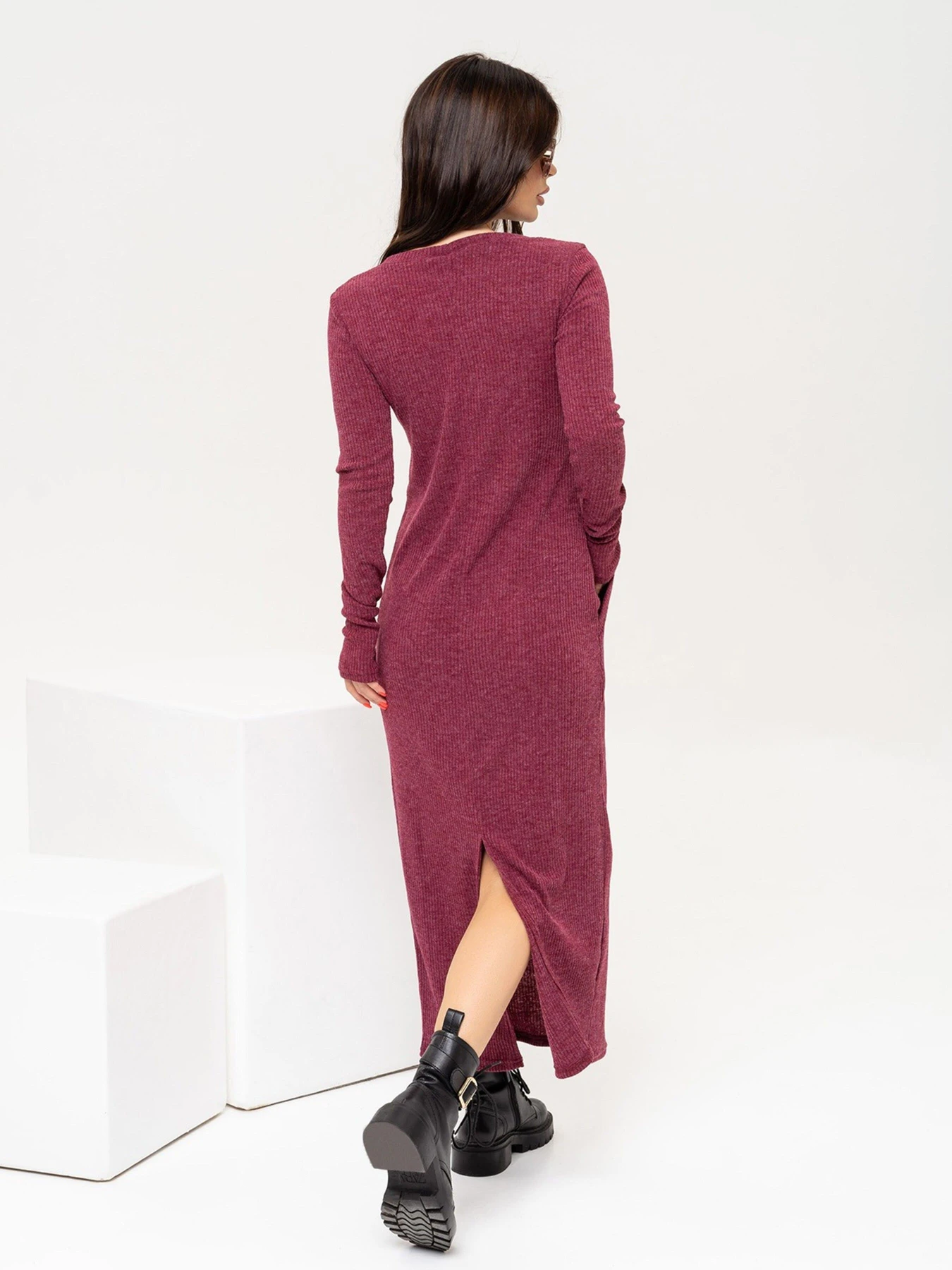 Платья ISSA Plus модель 13505_burgundy Платья ISSA Plus модель 13505_burgundy Фото