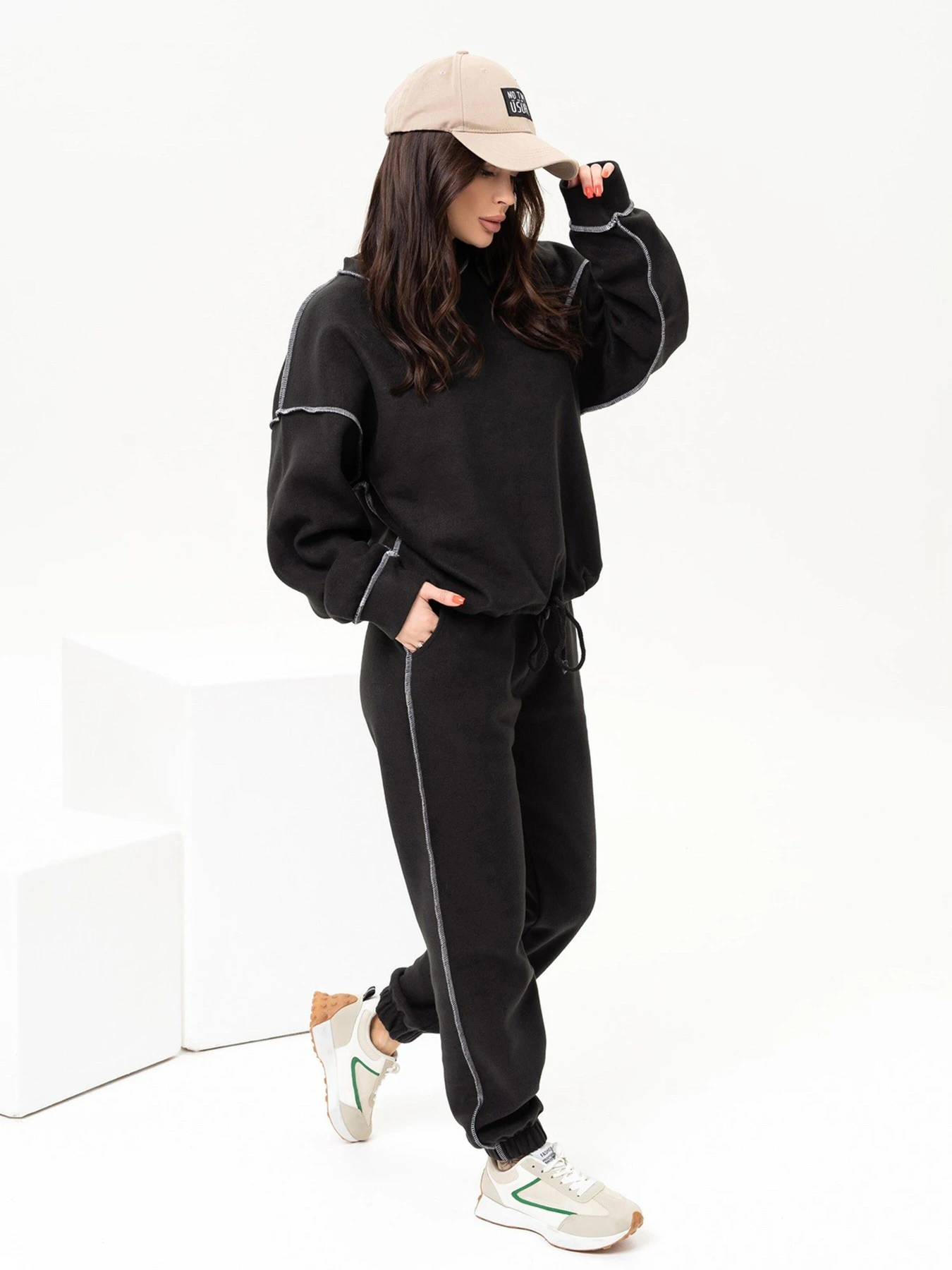 Костюмы ISSA Plus модель 13638_black Фото