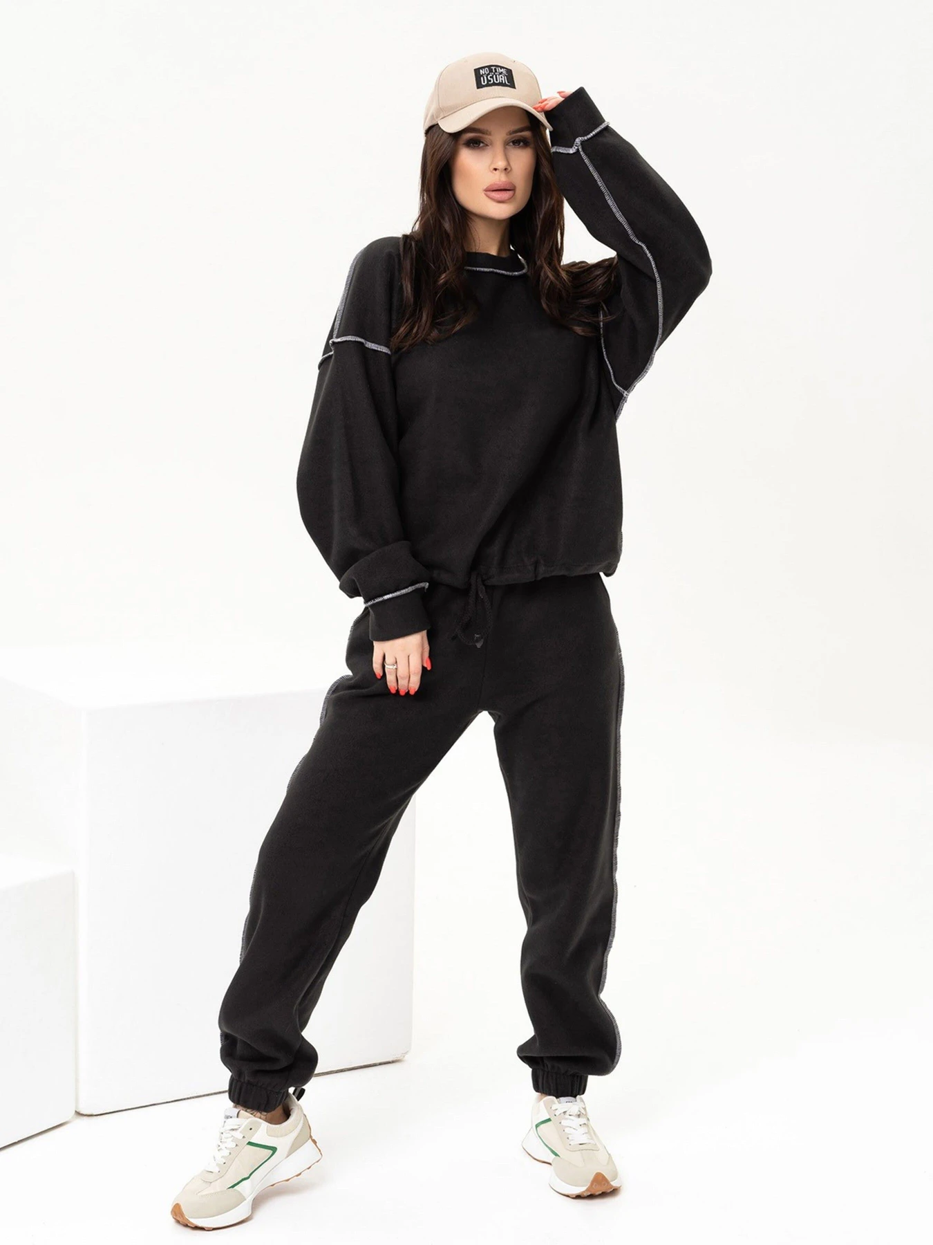 Костюмы ISSA Plus модель 13638_black Фото