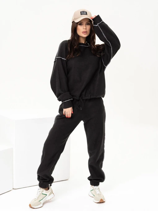 Костюмы ISSA Plus модель 13638_black Фото
