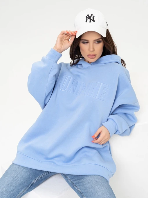 Худи и свитшоты ISSA Plus модель 13639_blue Фото