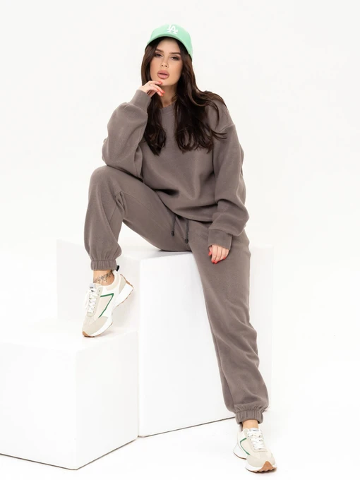 Костюмы ISSA Plus модель 13642_beige Фото