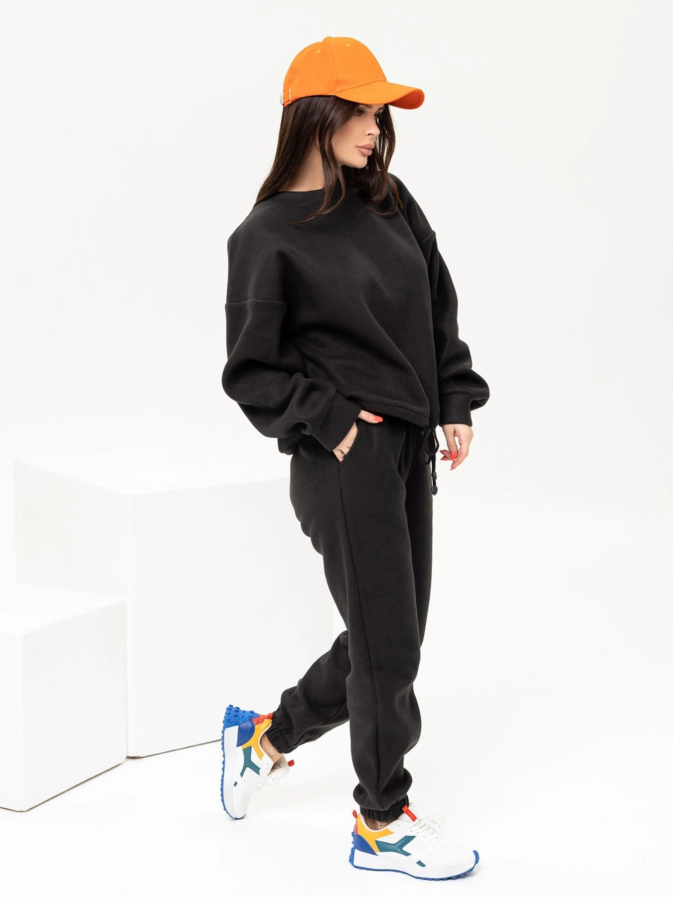 Костюмы ISSA Plus модель 13642_black Костюмы ISSA Plus модель 13642_black Фото