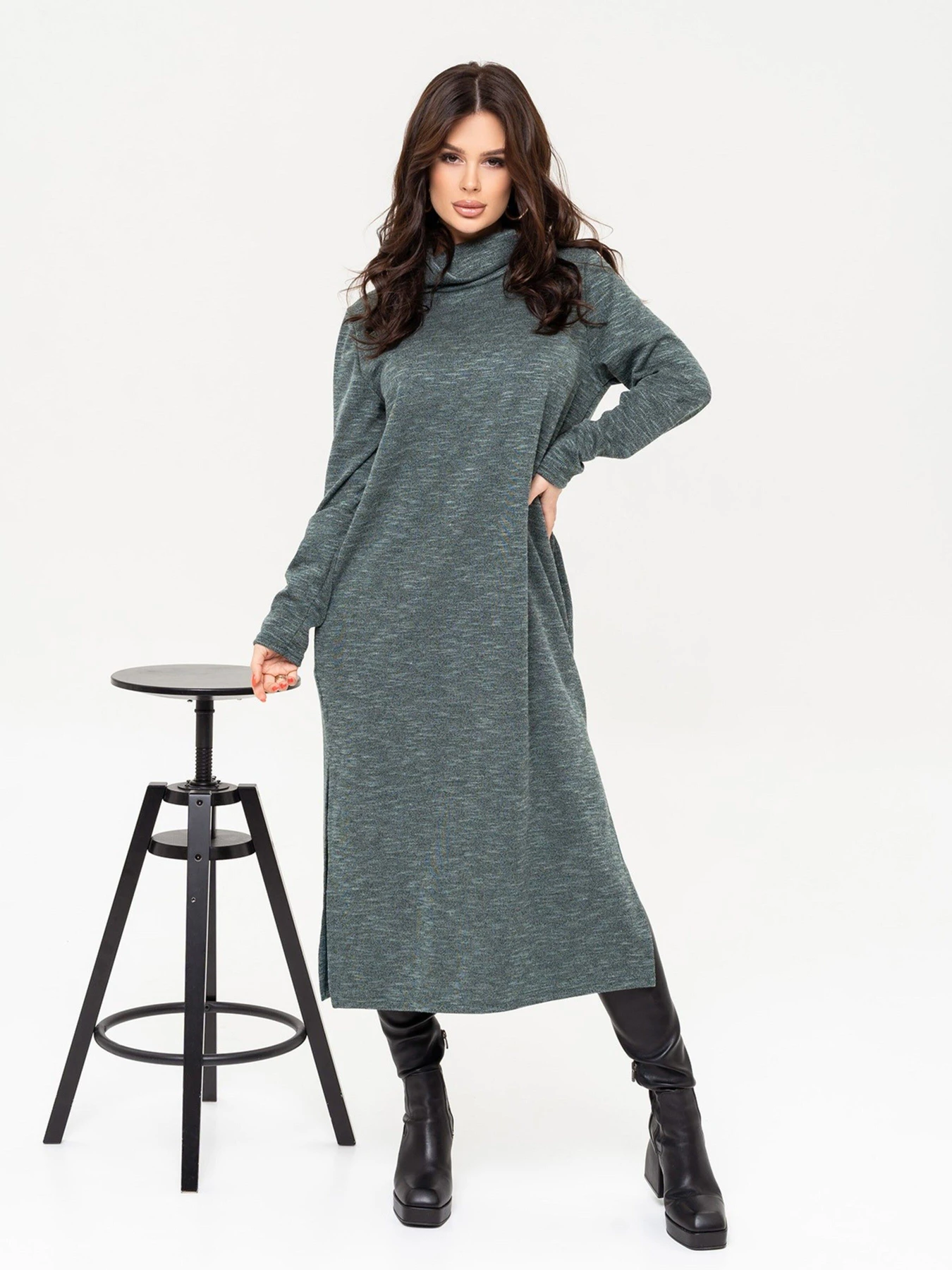 Сукні ISSA Plus модель 13643_green Фото
