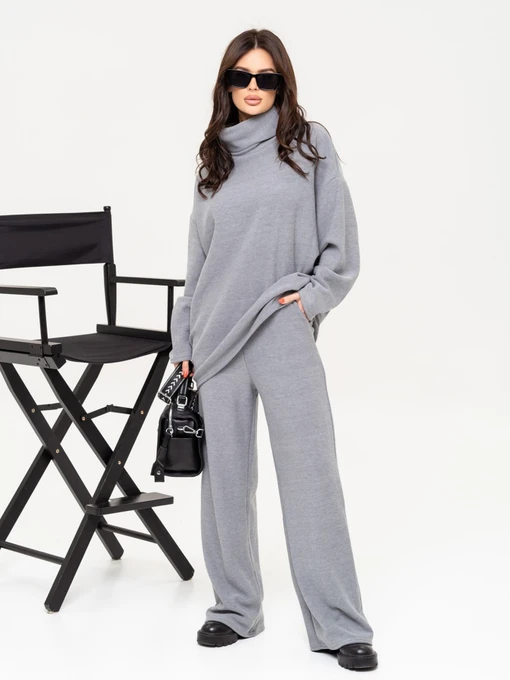 Костюмы ISSA Plus модель 13645_grey Фото