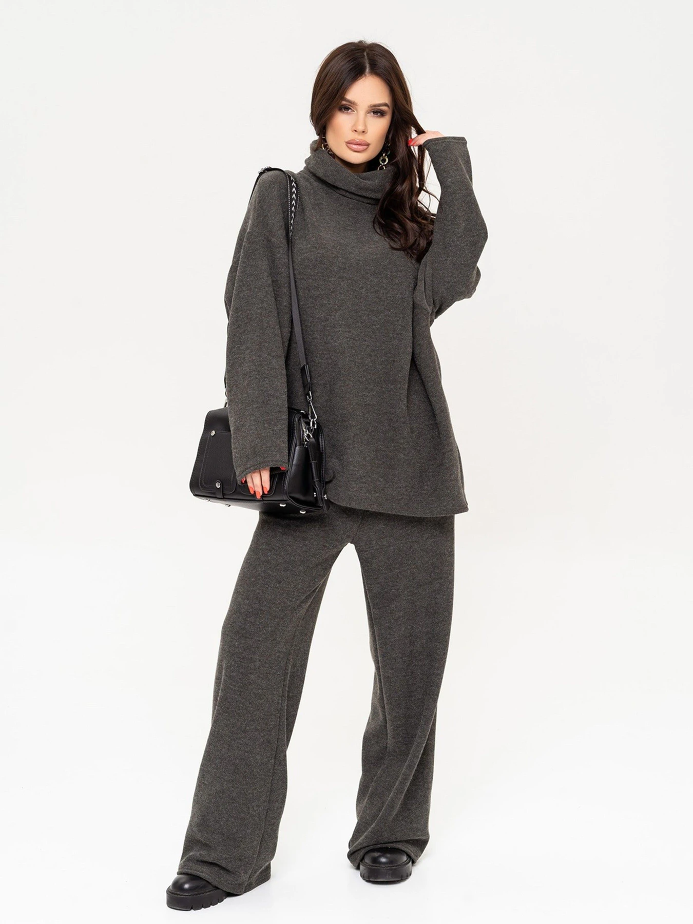 Костюми ISSA Plus модель 13645_darkgray Фото