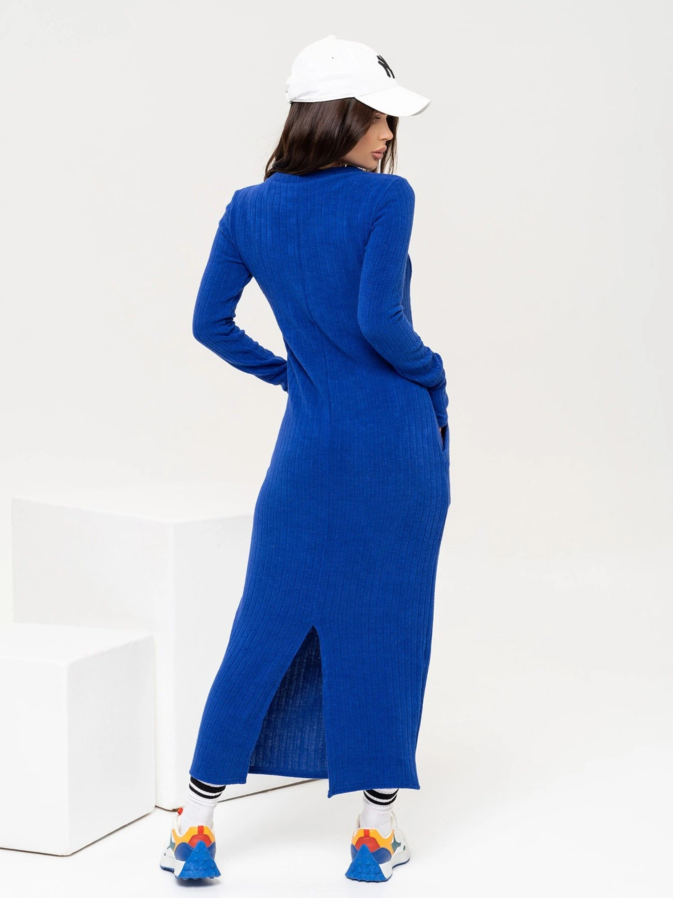 Сукні ISSA Plus модель 13646_blue Фото