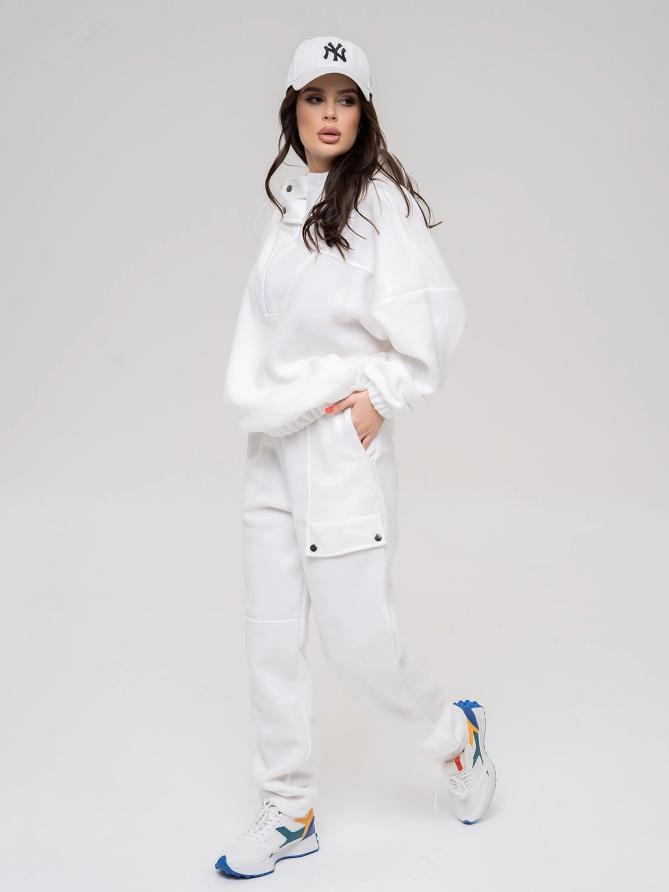 Костюми ISSA Plus модель 13648_white Фото