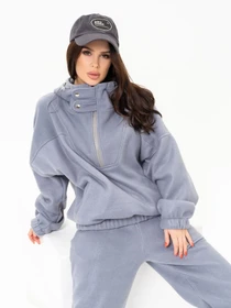 Костюми ISSA Plus модель 13648_grey Фото