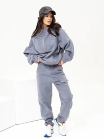 Костюми ISSA Plus модель 13648_grey Фото