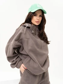 Костюмы ISSA Plus модель 13648_khaki Фото