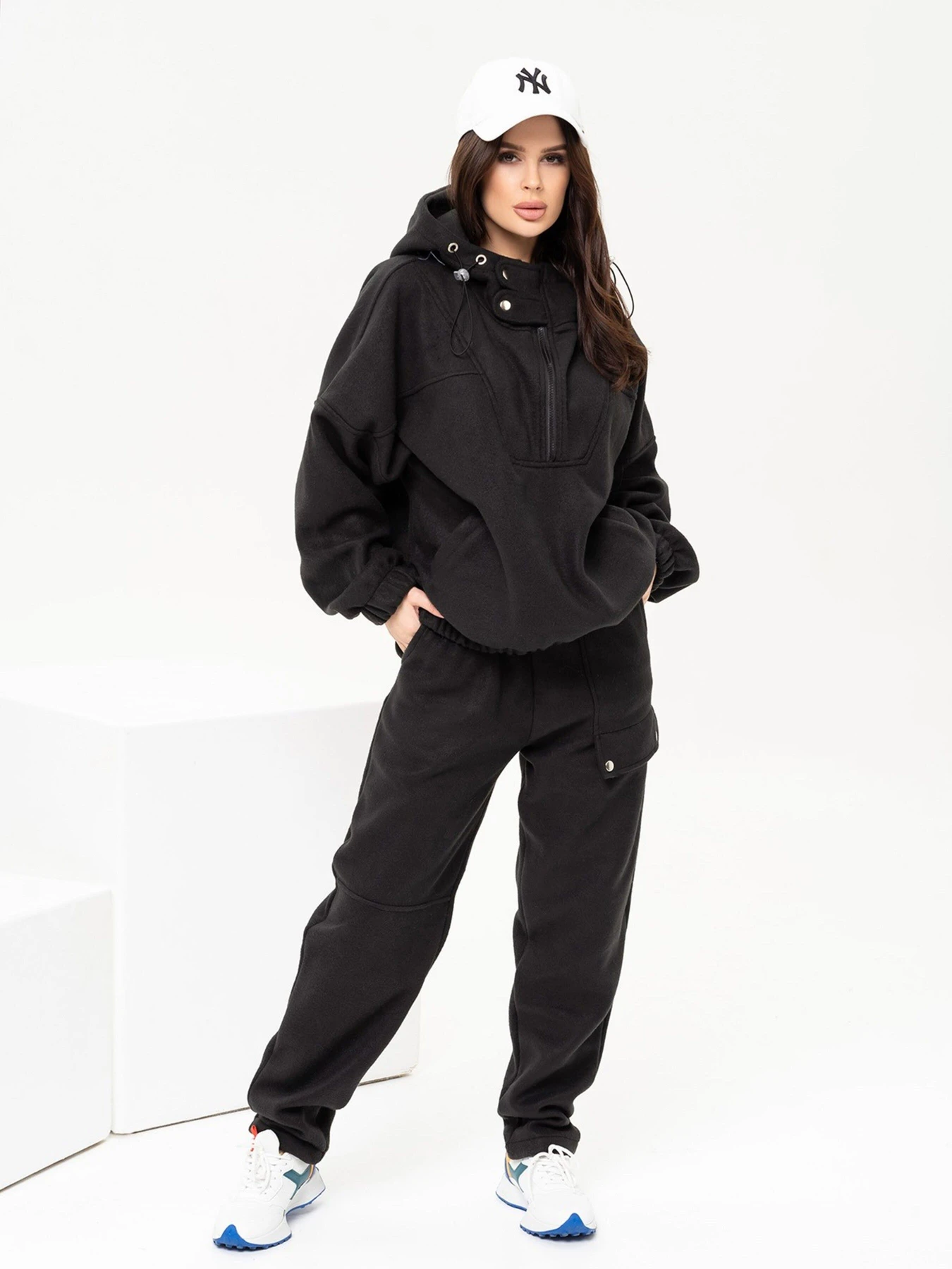 Костюмы ISSA Plus модель 13648_black Фото