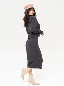 Костюми ISSA Plus модель 13651_darkblue Фото