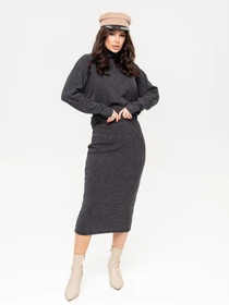 Костюми ISSA Plus модель 13651_darkblue Фото