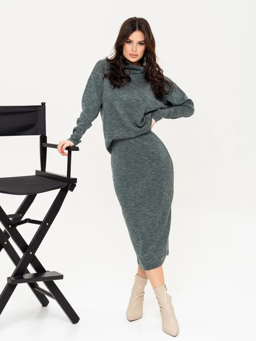Костюми ISSA Plus модель 13652_green Фото