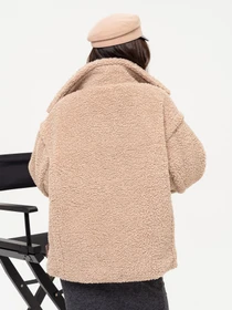 Куртки и дубленки ISSA Plus модель 13655_beige Фото