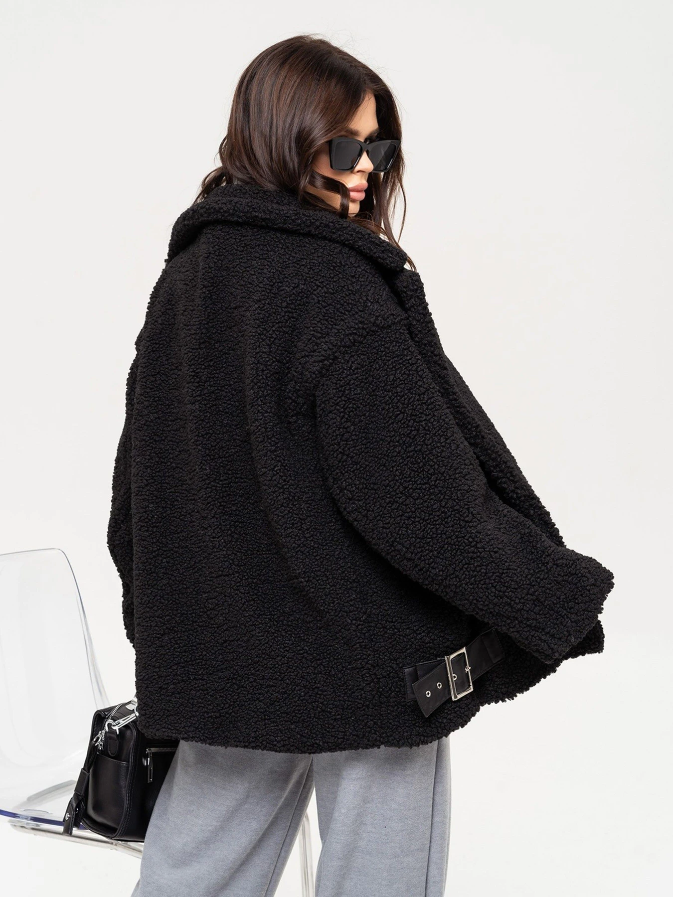 Куртки и дубленки ISSA Plus модель 13655_black Фото