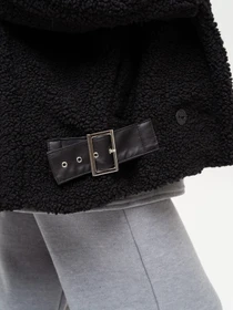 Куртки и дубленки ISSA Plus модель 13655_black Фото