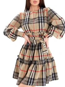 Платья ISSA Plus модель 13658_beige Фото