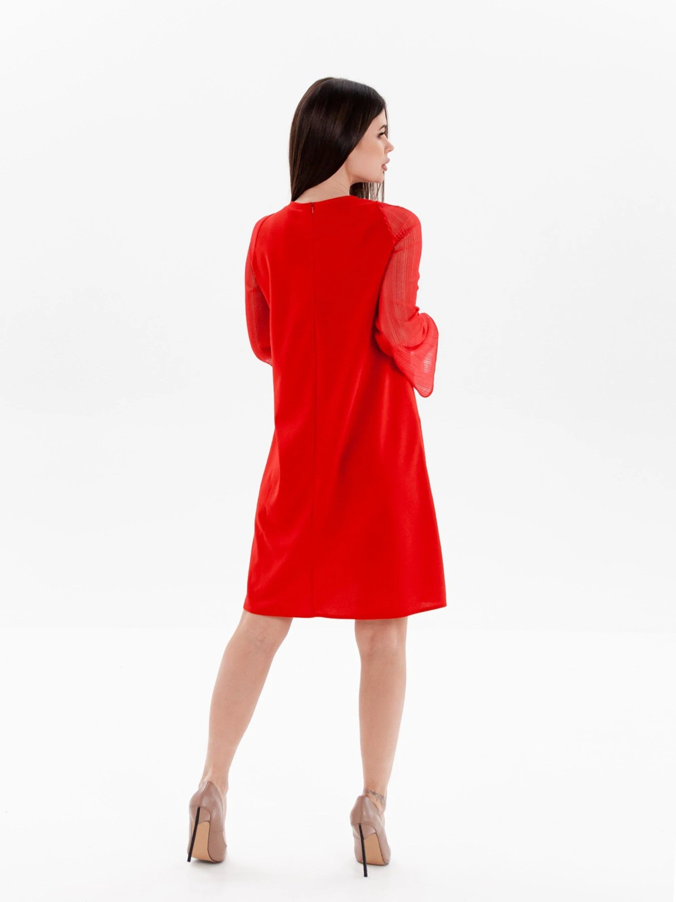 Платья ISSA Plus модель SA-102_red Платья ISSA Plus модель SA-102_red Фото