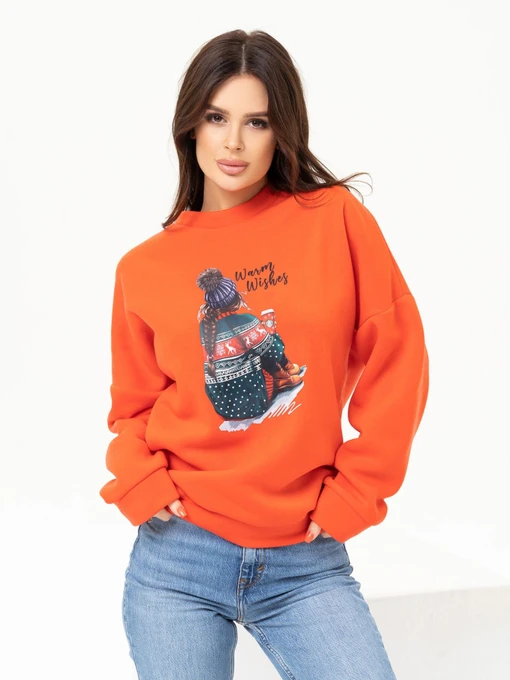 Худи и свитшоты ISSA Plus модель SA-437_red Фото