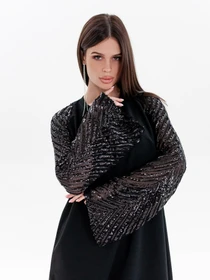 Платья ISSA Plus модель SA-438_black Фото