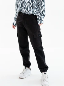 Джинси ISSA Plus модель WN20-359_black Фото