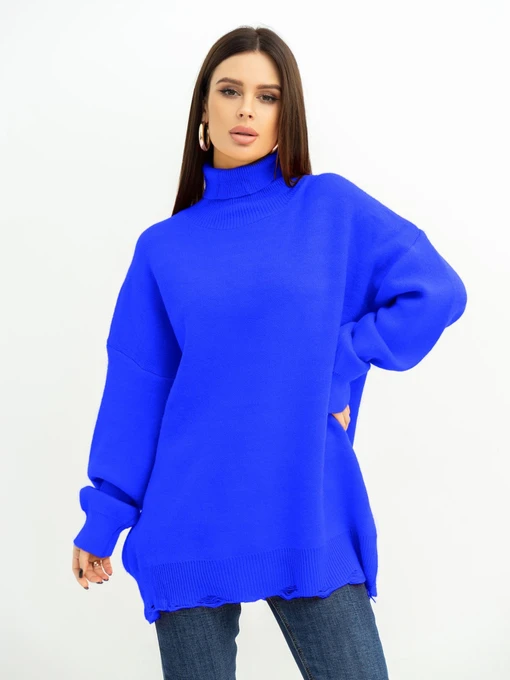 Свитры и кардиганы ISSA Plus модель WN20-394_blue Фото