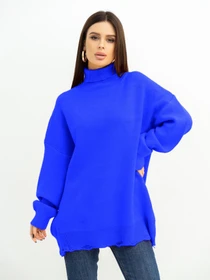 Свитры и кардиганы ISSA Plus модель WN20-394_blue Фото