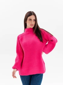 Светри та кардигани ISSA Plus модель WN20-396_raspberry Фото