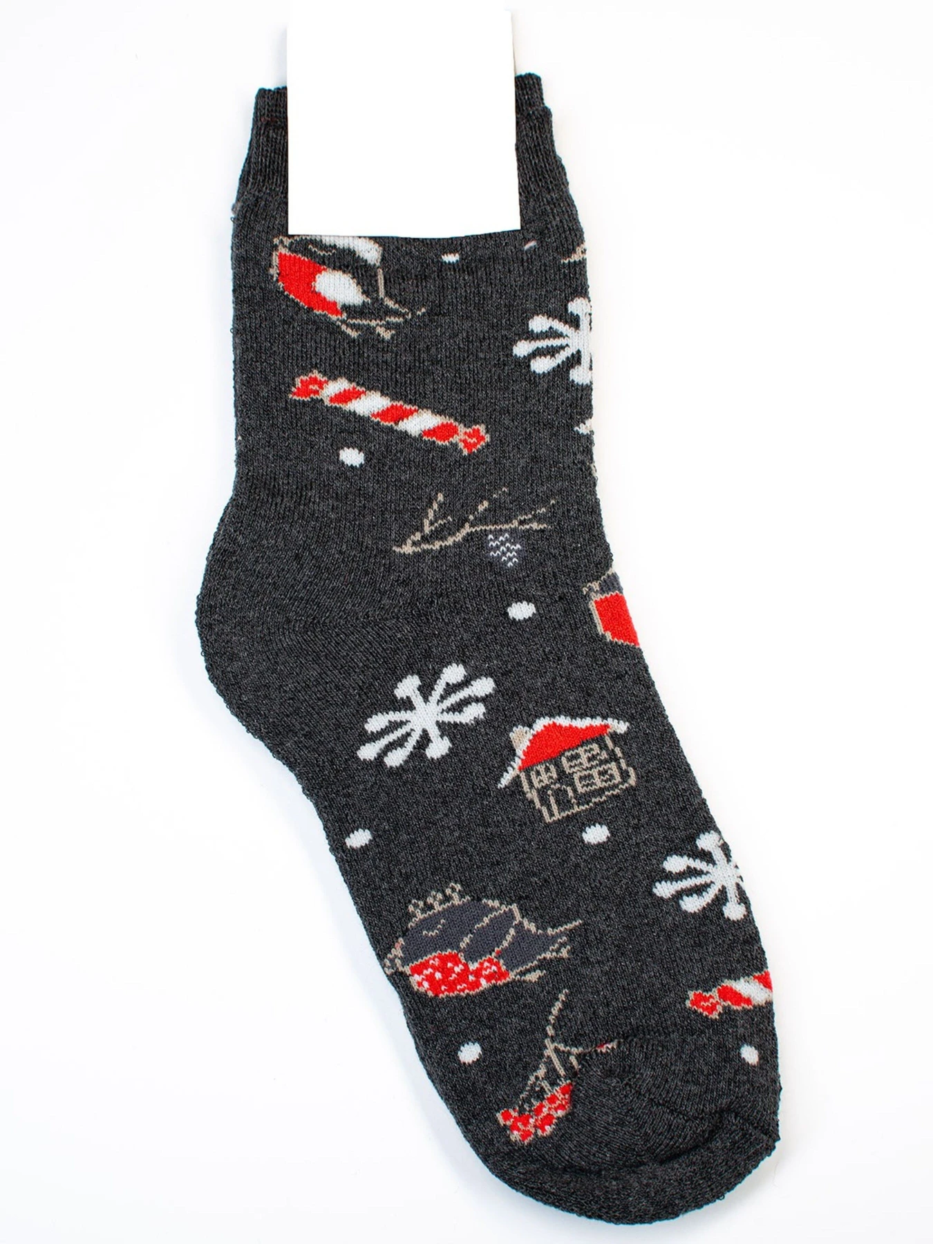 Носки и гольфы ISSA Plus модель NS-205_darkgray Фото