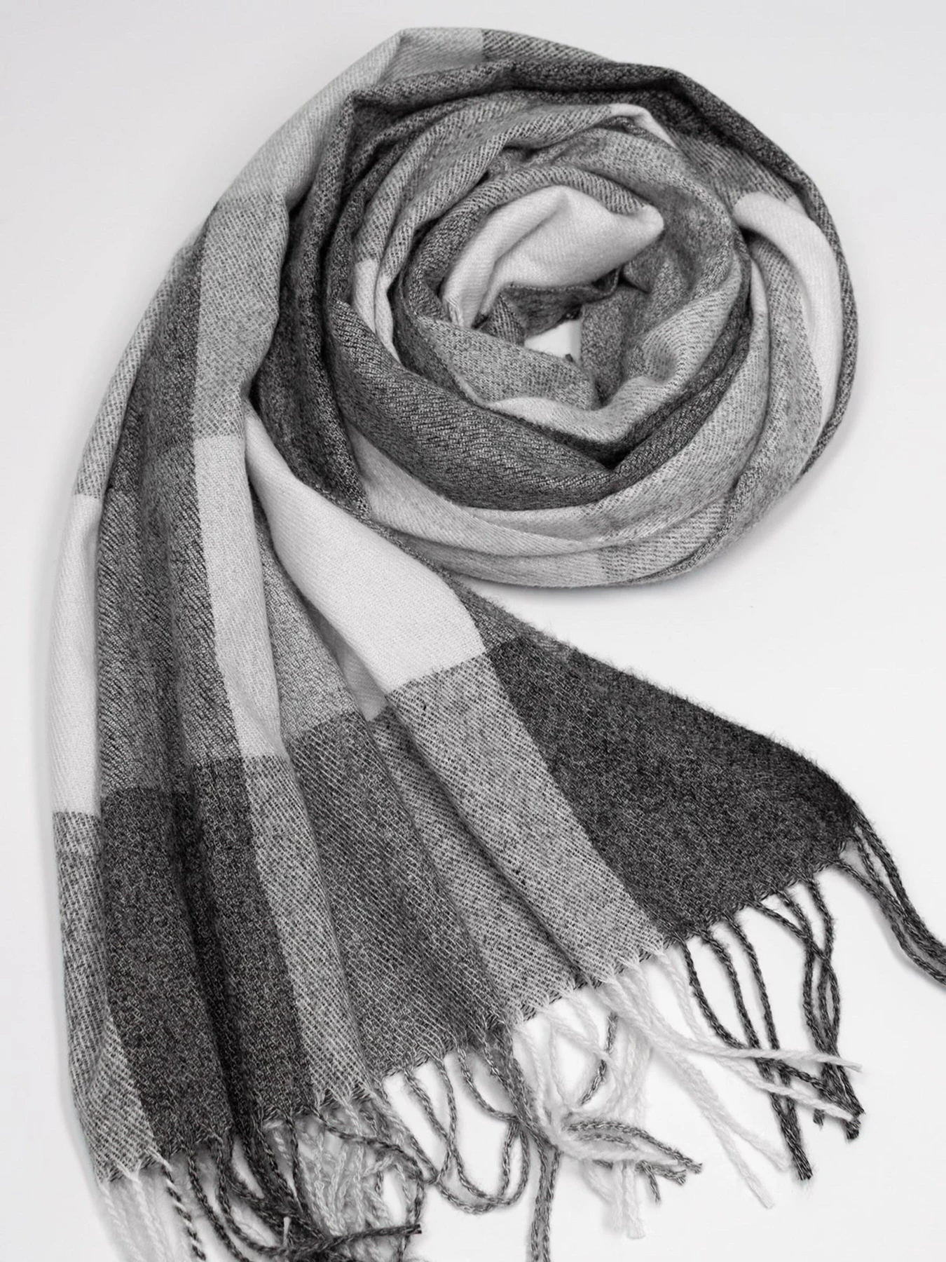 Шарфы и платки ISSA Plus модель SH-23_grey Фото
