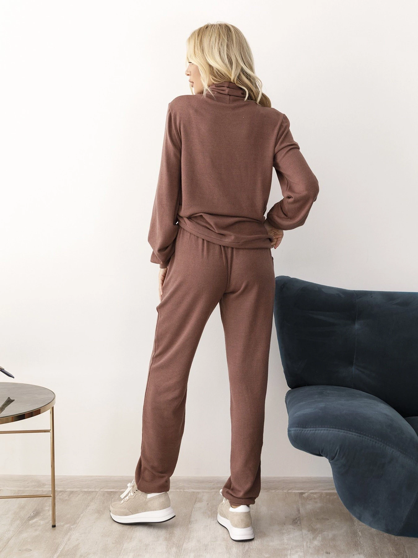 Костюми ISSA Plus модель 12218_brown Фото