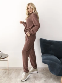 Костюми ISSA Plus модель 12218_brown Фото