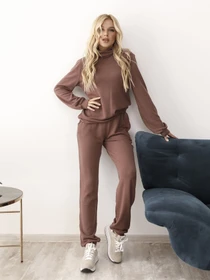 Костюми ISSA Plus модель 12218_brown Фото